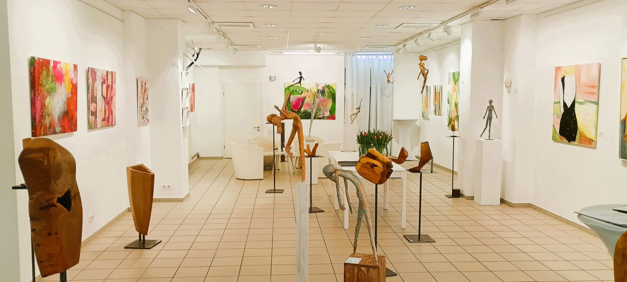 Erste Bilder von der Ausstellung in der ArtGalerie Ettlingen